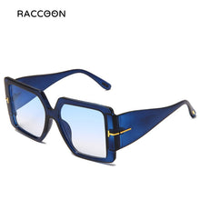 Load image into Gallery viewer, 2023 Brand Design Oversized Square Tom Sunglasses For Women Men Retro Summer Driving Travel Uv400 Big Sun Glasses Shades