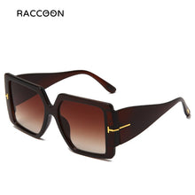 Load image into Gallery viewer, 2023 Brand Design Oversized Square Tom Sunglasses For Women Men Retro Summer Driving Travel Uv400 Big Sun Glasses Shades