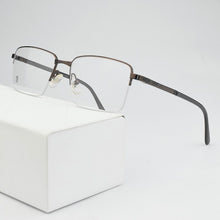 Load image into Gallery viewer, 2023 Brand Half frame eyeglasses women Square Glasses Frame men myopia computer spectacle frames Vintage Handmade designer nerd
