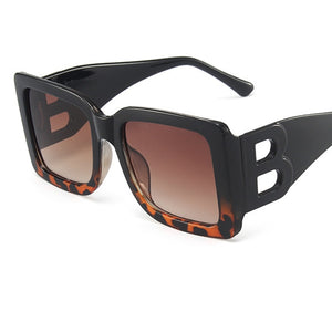 2022 Brand Square Sunglasses Woman Oversized Black Style Shades For Women Big Frame Fashion Sunglasses Female UV400 Glasses