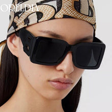 Load image into Gallery viewer, 2023 Brand Square Sunglasses Woman Retro Oversized Black Style Shades For Women Big Frame Sun Glasses UV400 Eyewear