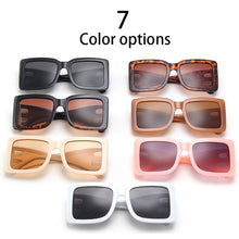 Load image into Gallery viewer, 2023 Brand Square Sunglasses Woman Retro Oversized Black Style Shades For Women Big Frame Sun Glasses UV400 Eyewear