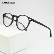 Load image into Gallery viewer, 2023 Brand round optical glasses frame women eye glasses frames for men computer myopia eyeglasses mens spectacles Nerd ov5186
