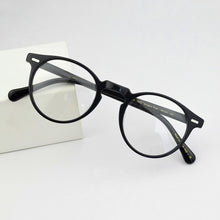 Load image into Gallery viewer, 2023 Brand round optical glasses frame women eye glasses frames for men computer myopia eyeglasses mens spectacles Nerd ov5186