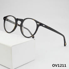 Load image into Gallery viewer, 2023 Brand round optical glasses frame women eye glasses frames for men computer myopia eyeglasses mens spectacles Nerd ov5186