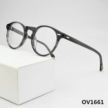 Load image into Gallery viewer, 2023 Brand round optical glasses frame women eye glasses frames for men computer myopia eyeglasses mens spectacles Nerd ov5186