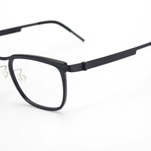 Load image into Gallery viewer, 2023 Brand titanium Glasses Frame men Retro Square designer eyeglasses frames for women myopia computer Denmark spectacle frames