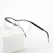 Load image into Gallery viewer, 2023 Brand titanium Glasses Frame men Retro Square designer eyeglasses frames for women myopia computer Denmark spectacle frames