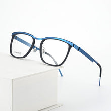 Load image into Gallery viewer, 2023 Brand titanium Glasses Frame men Retro Square designer eyeglasses frames for women myopia computer Denmark spectacle frames