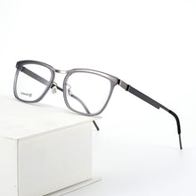 Load image into Gallery viewer, 2023 Brand titanium Glasses Frame men Retro Square designer eyeglasses frames for women myopia computer Denmark spectacle frames