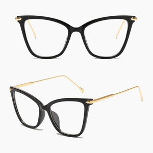 2022 Cat Eye Montature per occhiali Donne Brand Design Lenti trasparenti Miopia Cateye occhiali Telaio femminile Occhiali trasparenti Cornice per occhiali
