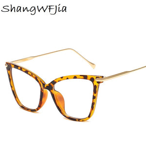2022 Cat Eye Montature per occhiali Donne Brand Design Lenti trasparenti Miopia Cateye occhiali Telaio femminile Occhiali trasparenti Cornice per occhiali