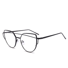 Load image into Gallery viewer, 2023 Cat Eye Optical Frames Vintage Eyeglasses Transparent Glasses Brand Woman Leopard Spectacles Clear Lens Glasses