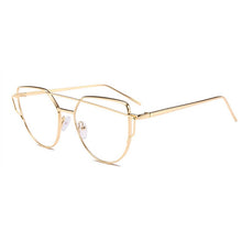 Load image into Gallery viewer, 2023 Cat Eye Optical Frames Vintage Eyeglasses Transparent Glasses Brand Woman Leopard Spectacles Clear Lens Glasses