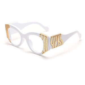 2023 Cat Eye Optical Glasses Frame Women Myopia Eyeglasses Frame Female Anti Blue Light Computer Spectacles Prescription Glasses