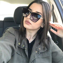 Load image into Gallery viewer, 2022 Cat Eye Sunglasses Women Brand Designer Alloy Sun Glasses Vintage Metal Female Glasses Oculos Feminino Gafas De Sol UV400