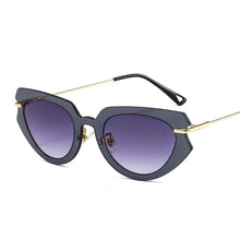 Load image into Gallery viewer, 2023 Cat Eye Sunglasses Women Small Frame Vintage Sun Glasses Men Shades Retro One Piece Oculos UV400
