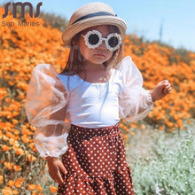Load image into Gallery viewer, 2023 Children Cute Cartoon Flower Heart Sunglasses Kids Round Glasses Baby Colors Sunglasses Boys Girls Eyewear
