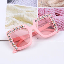 Load image into Gallery viewer, 2023 Children Cute Oversized Sunglasses Kids Square Glasses Baby Colors Sunglasses Boys Girls Eyewear
