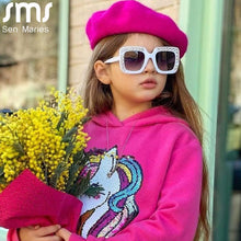 Load image into Gallery viewer, 2023 Children Cute Oversized Sunglasses Kids Square Glasses Baby Colors Sunglasses Boys Girls Eyewear