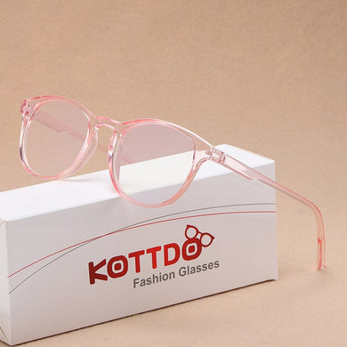 2023 Classic Anti-luce blu Occhiali da vista da donna Computer Miopia ottica Occhiali da vista Telaio da uomo Occhiali da vista rotondi Occhiali trasparenti 