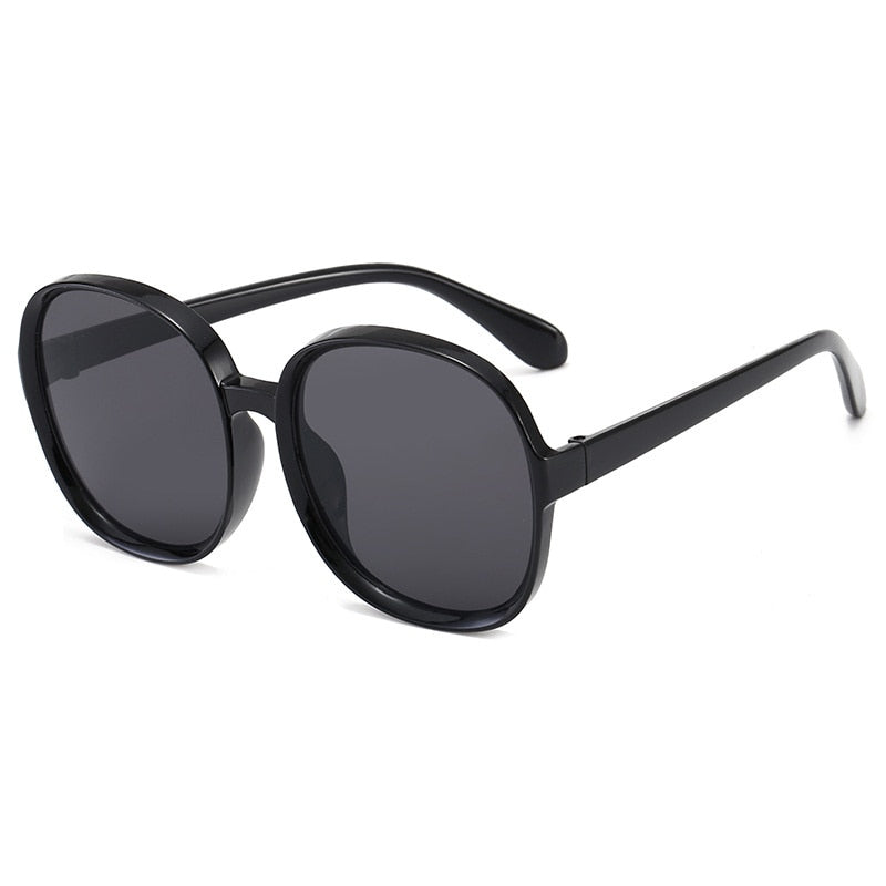 2023 Classic Big Frame Round Sunglasses Vintage Brand Designer Plastic Frame Colorful Sun Glasses UV400 Lentes De Sol Mujer