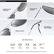 Load image into Gallery viewer, 2023 Classic Pilot Polarized Sunglasses for Men Women Ultra-light Frame Driving Sun Glasses UV400 Protection
