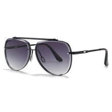 Load image into Gallery viewer, 2023 Classic Retro Punk Metal Pilot Sunglasses Men Women Trendy Large Frame Brand Design Sun Glasses Female Driving Eyewears UV