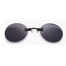 Load image into Gallery viewer, 2023 Classic Round Clip On glasses Matrix Morpheus Sunglasses Matrix Sunglasses Movie sunglasses rimless sunglasses men