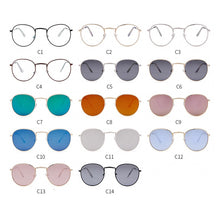 Load image into Gallery viewer, 2022 Classic Small Frame Round Sunglasses Women/Men Brand Designer Alloy Mirror Sun Glasses Vintage Lunettes UV400 Gafas Oculos