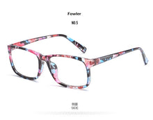 Carica l&#39;immagine nel visualizzatore di Gallery, 2022 Classic Square Eyeglasses Frame Brand Designer Computer Glasses Men Women Anti Blue Light Blocking Glasses Optical Glasses