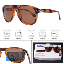 Load image into Gallery viewer, 2023 Classic Vintage  Steve Style 649 Pilot Polarized Sunglasses Men Driving Brand Design 007 Sun Glasses Oculos De Sol