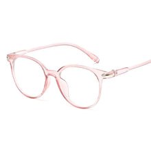 Load image into Gallery viewer, 2022 Clear Glasses Women Anti Blue Light Eyeglasses Computer Gaming Goggles Vintage Round Fake Glasses Optical Spectacle Frame