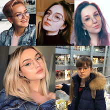 Load image into Gallery viewer, 2023 Computer Glasses Anti Blue Glasses Blue Light Blocking Glasses Optical Spectacle UV Gaming Filter Round Eye Glasses Frame