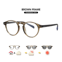 Load image into Gallery viewer, 2023 Computer Glasses Anti Blue Ray Glasses Men Women Photochromic Optical Eye Spectacle UV Blocking Gaming Filter Round Glasses