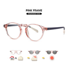 Load image into Gallery viewer, 2023 Computer Glasses Anti Blue Ray Glasses Men Women Photochromic Optical Eye Spectacle UV Blocking Gaming Filter Round Glasses