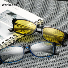 Load image into Gallery viewer, 2022 Computer Glasses Men Women Square Anti Blue Light Radiation Coating Film Tinted 0 Degree Clear Lens For Work Home Gaming