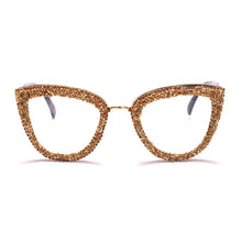 Load image into Gallery viewer, 2023 Custome Prescription Glasses Blue Light Frame Cat Eye Rhinestone Sunglasses Vintage Frame For Women