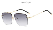 Load image into Gallery viewer, 2023 DPZ Classic Mach Six Style Gradient pilot Sunglasses Cool Men Vintage Brand Design Sun Glasses Oculos De Sol