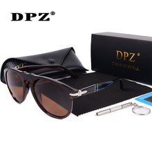 Load image into Gallery viewer, 2023 DPZ Polarized Sunglasses Men  Classic Vintage Steve 007 Daniel Craig  women  Brand Design  Sun Glasses Oculos 649