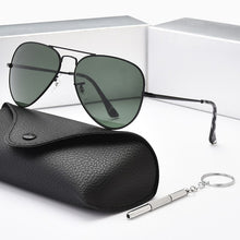 Load image into Gallery viewer, 2023 Designer Titanium Alloy Sunglasses Polarized Men's Sun Glasses Women Pilot Gradient Eyewear Mirror Shades Oculos De Sol