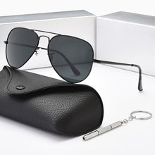 Load image into Gallery viewer, 2023 Designer Titanium Alloy Sunglasses Polarized Men's Sun Glasses Women Pilot Gradient Eyewear Mirror Shades Oculos De Sol