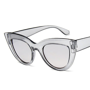 2023 European and American trend cat eye sunglasses women large frame sunglasses
