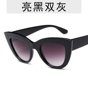 2023 European and American trend cat eye sunglasses women large frame sunglasses