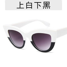 Load image into Gallery viewer, 2023 European and American trend cat eye sunglasses women large frame sunglasses
