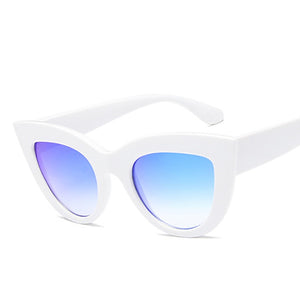 2023 European and American trend cat eye sunglasses women large frame sunglasses
