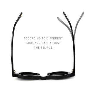 2023 Eyeglass Acetate Sun Glasses Circle Secret Service Polarized  Sunglasses Eyeglasses Top Acetate Frame British Style Eyewear
