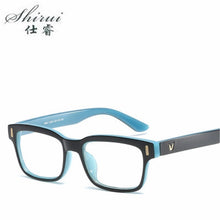 Load image into Gallery viewer, 2023 Fake Glasses Woman/Men Glasses Optical PC Frames Rectangle Glasses Frame Clear Lens Eyeware Black Blue Eye Glasses