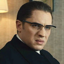 Load image into Gallery viewer, 2023 Anti Blue Ray Half  Eyeglasses Cool Tom Hardy Legend Style Men's Elegant Plain Glasses