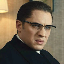 Load image into Gallery viewer, 2023 Anti Blue Ray Half  Eyeglasses Cool Tom Hardy Legend Style Men's Elegant Plain Glasses